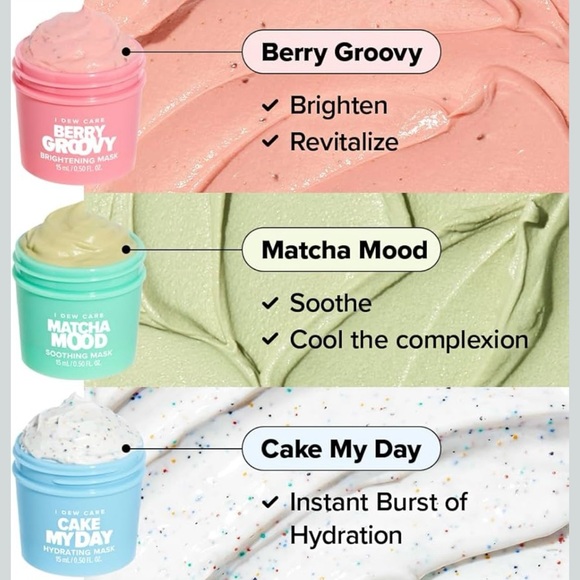 I Dew Care Mini Scoops Ice Cream Flavored Wash Off Masks & Mask Silicone Spatula - Picture 7 of 10